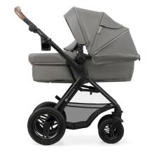 Kinderkraft Moov2 Air 3in1 Art.22157  Light Grey Bērnu ratiņi trīs viena