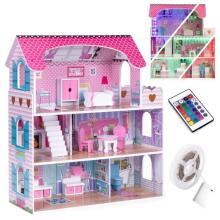 Ecotoys nukumaja LED tuledega
