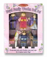 Melissa&Doug Family Doll Set Art.10286 Mäng puidust figuriinid