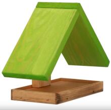 Bird feeder Springos KAR002 "S" green