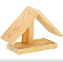 Bird feeder Springos KAR002 "S" natural colors