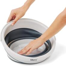 Collapsible bucket with handle 12L