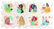 TREFL DISNEY PRINCESS Пазл-коврик