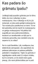 Dianetics book Art.222157 The Modern Science of Mental Health (Latvian lang.)