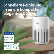 Philips Air Purifier 900 Series Art.222161  gaisa attīrītājs, HEPA NanoProtect + aktivētās ogles filtrs, CADR 250 m³/h 65 m² alerģijas slimniekiem