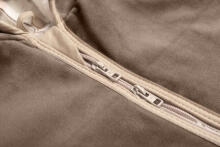 CAR SEAT PONCHO BEIGE PLUSH