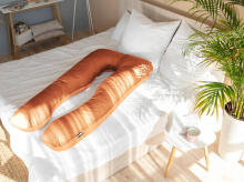 La Bebe™ Cushy Maternity Pillow Art.222369 Sun Orange