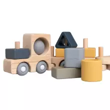 Baby Only Wood Train Art.BO-860.852.810.50 Swirl