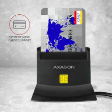 CRE-SM2 ID karšu lasītājs un USB SD/microSD/SIM kartēm