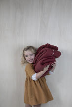 Little Dutch Cotton Blanket Art. TE11030160 Indian Red
