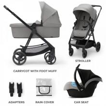 KinderKraft Newly 3 in1 Art.KSNEWL00GRY300 Moonlight Grey
