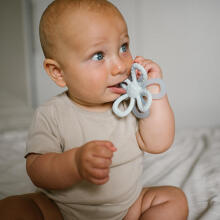 1596/02 SILICONE TEETHERS FLOWER BLUE
