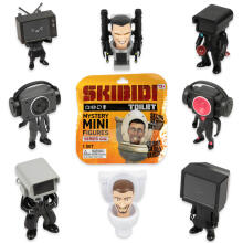 SKIBIDI TOILET Mini noslēpumainā figūriņa, 5 cm