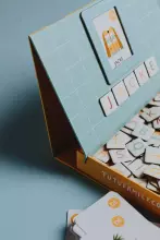 Tutufamily Alphabet Art.223047 Magnetic alphabet for learning to read German/English (DE/EN)