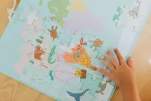 Tutufamily Magnetic Map Puzzle  Art.223051