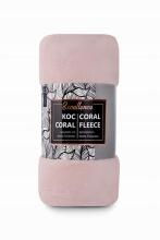 Carbotex Blanket Art.FLEECE201011 Light Pink