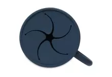 La bebe™ Snack Cup Silicone  Art.708-007-66035 Jeans Blue