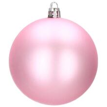 Christmas baubles Springos CA0875 30 pcs pink 8 cm set