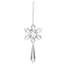 Christmas hanging ornaments crystal icicles Springos CA0077 13 cm