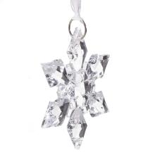 Crystal Christmas ornament snowflake Springos CA0078
