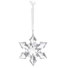Crystal Christmas ornament snowflake Springos CA0078