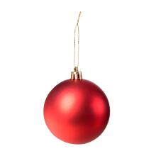 Christmas baubles Springos CA0122 100 pcs. holiday decoration set 6/4/3 cm red