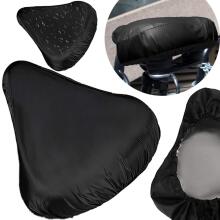 Waterproof bicycle saddle cover Springos BA0083 black