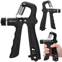 Handgrip with adjustable support Springos FA0148 10-100 kg, for hand grip, with stand