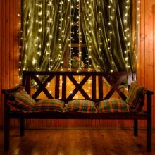 Light garland Springos CL4053 300 light diodes, sulfates, warm white light