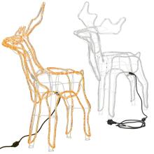 LED reindeer Springos CL1218, 90 cm, garden decoration, warm white light