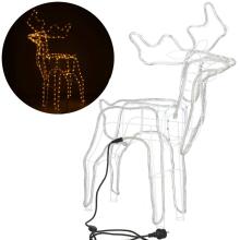 LED reindeer Springos CL1218, 90 cm, garden decoration, warm white light