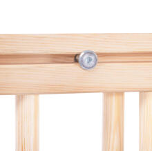 Bebe Basic Art.223410/SG005 Wooden Safety Gate Door, Adjustable 72-122 cm