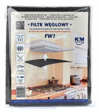 Oglekļa filtrs K&amp;M FW1 tvaika nosūcējiem