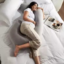 Maternity Pillow Memory Eco Sì -Duo Art.223701 Grey