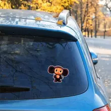Baby On Board Cheburashka Art.223895 car sticker