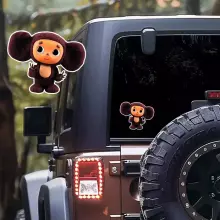 Baby On Board Cheburashka Art.223895 car sticker