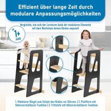 Wooden Learning Tower Art.224039 White