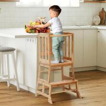Cosyland Wooden Learning Tower Art.224043 Natural
