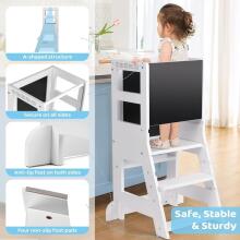 Wooden Learning Tower Art.224045 White