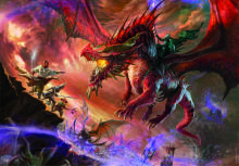 CLEMENTONI puzzle DUNGEONS&DRAGONS, 500 d., 35561