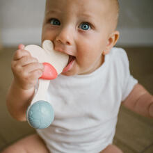 1589 RATTLE WITH TEETHING TOY