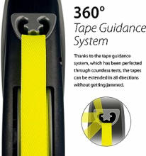 Flexi Retractable pavada FLEXI GIANT NEON lente M 8m