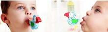 Goki VG61971a Whistle light blue 'Bird'