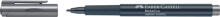 Flomāsters Faber-Castell Metallics, 1.5mm, melns