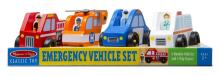 Melissa&Doug Emergency Vehicle Set Art.19285