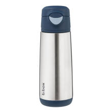 500ml insulated sport spout bottle - midnight, b.box