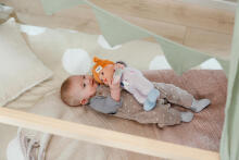 BABY ANNABELLL doll Sweetie for babies Mauve 22 cm