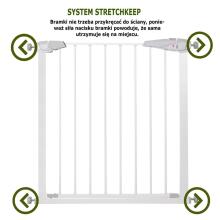 Safety barrier Springos SG0001AA 76-141 cm