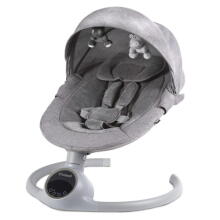 Krēsliņš-šūpoles REVE grey/silver Kidwell [A]
