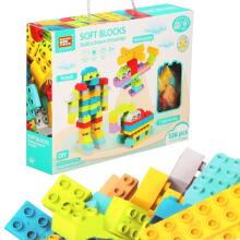Construction and assembly blocks for children Springos KG0041, 126 pcs, educational, colorful